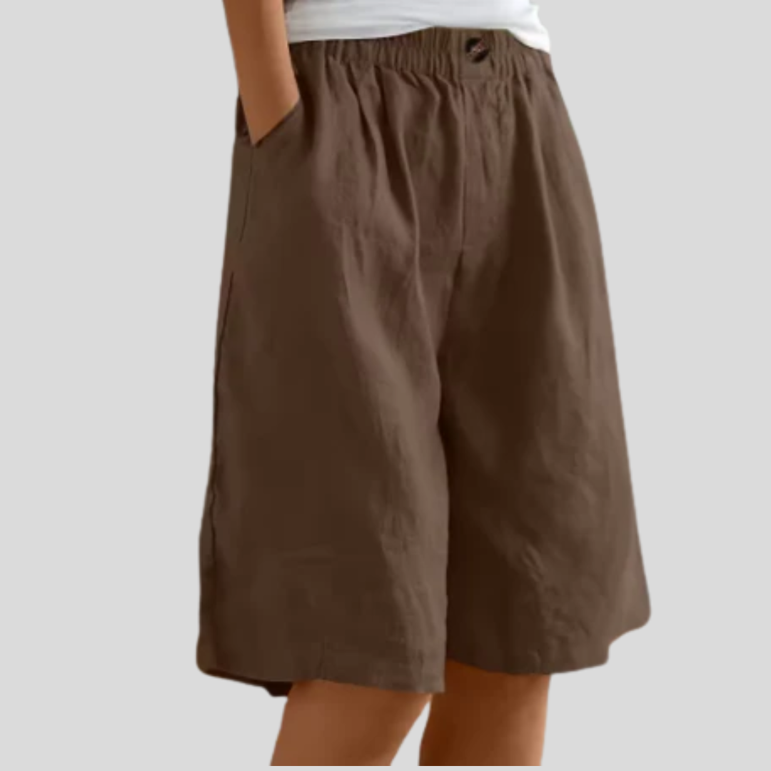 Hadubrandis - Pantalones cortos anchos