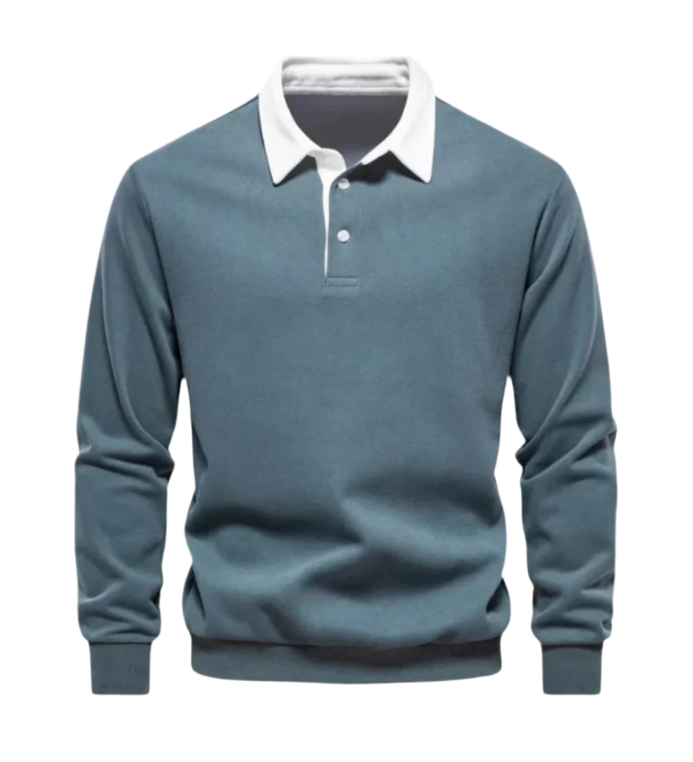 Mateo – Suéter Polo Casual