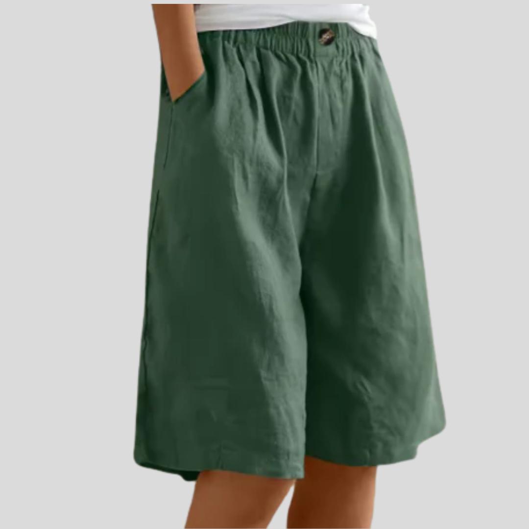 Hadubrandis - Pantalones cortos anchos