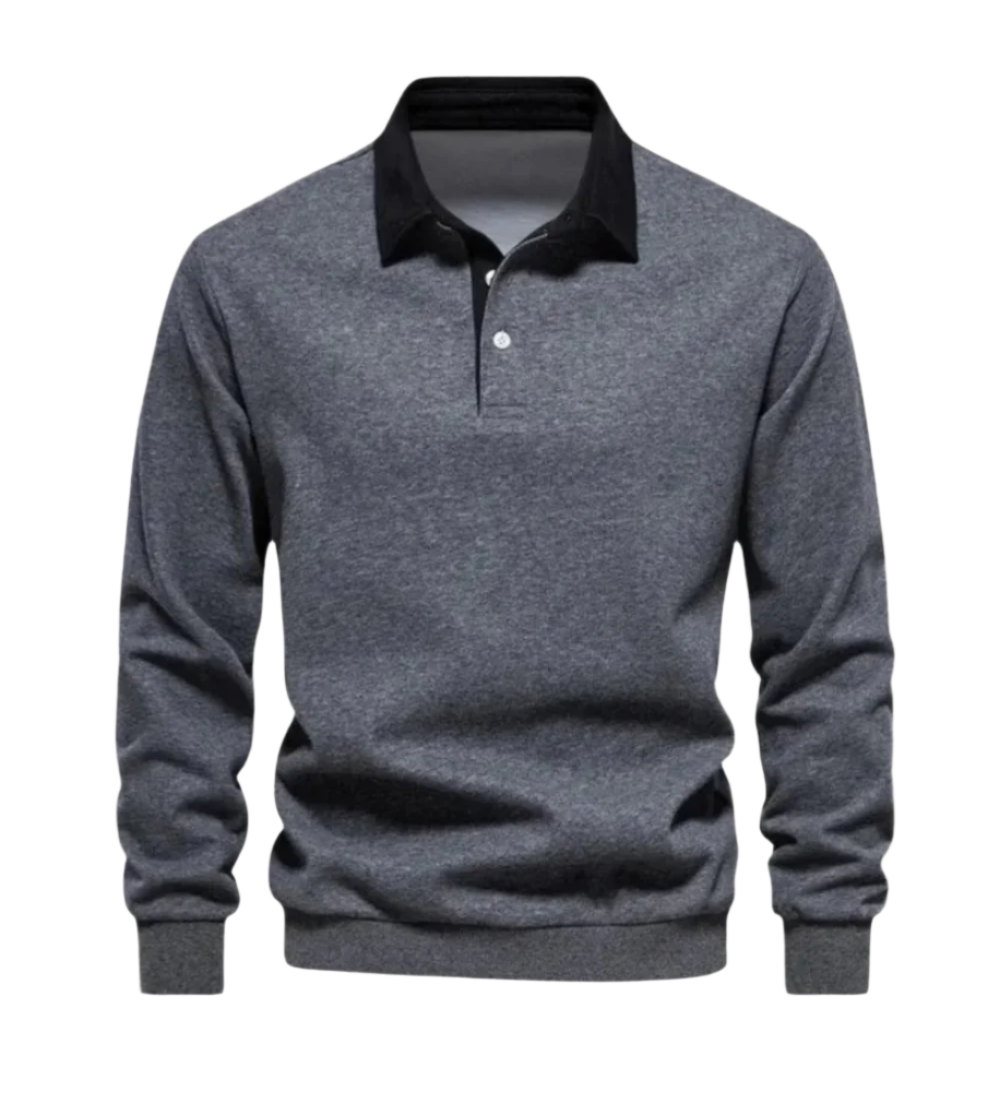 Mateo – Suéter Polo Casual