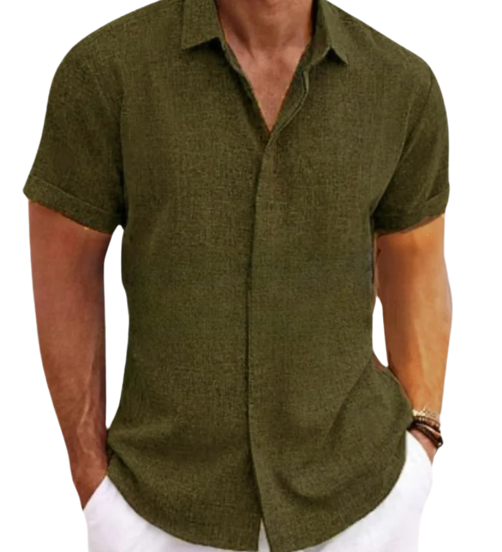 Camisa Verano Casual Elegante