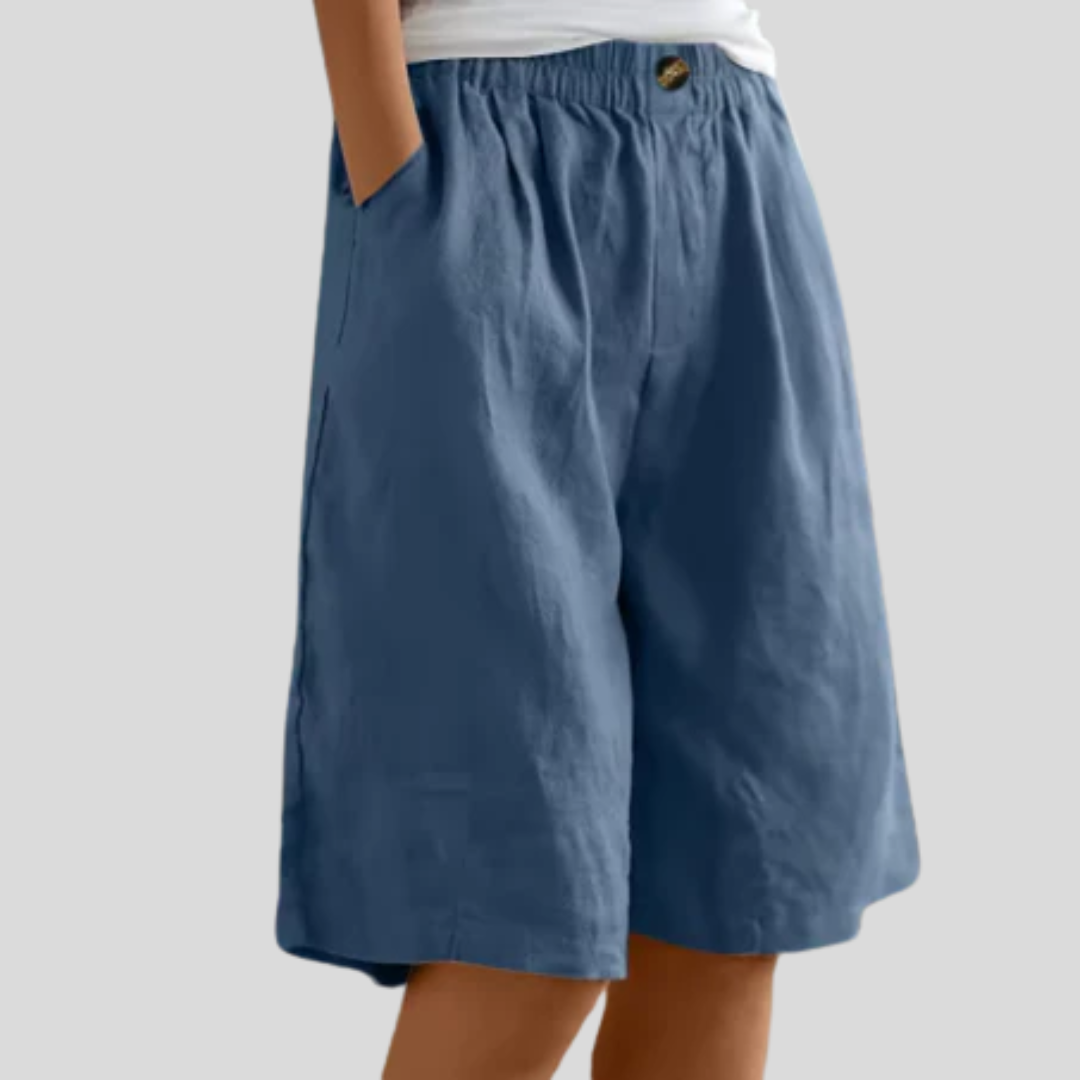 Hadubrandis - Pantalones cortos anchos