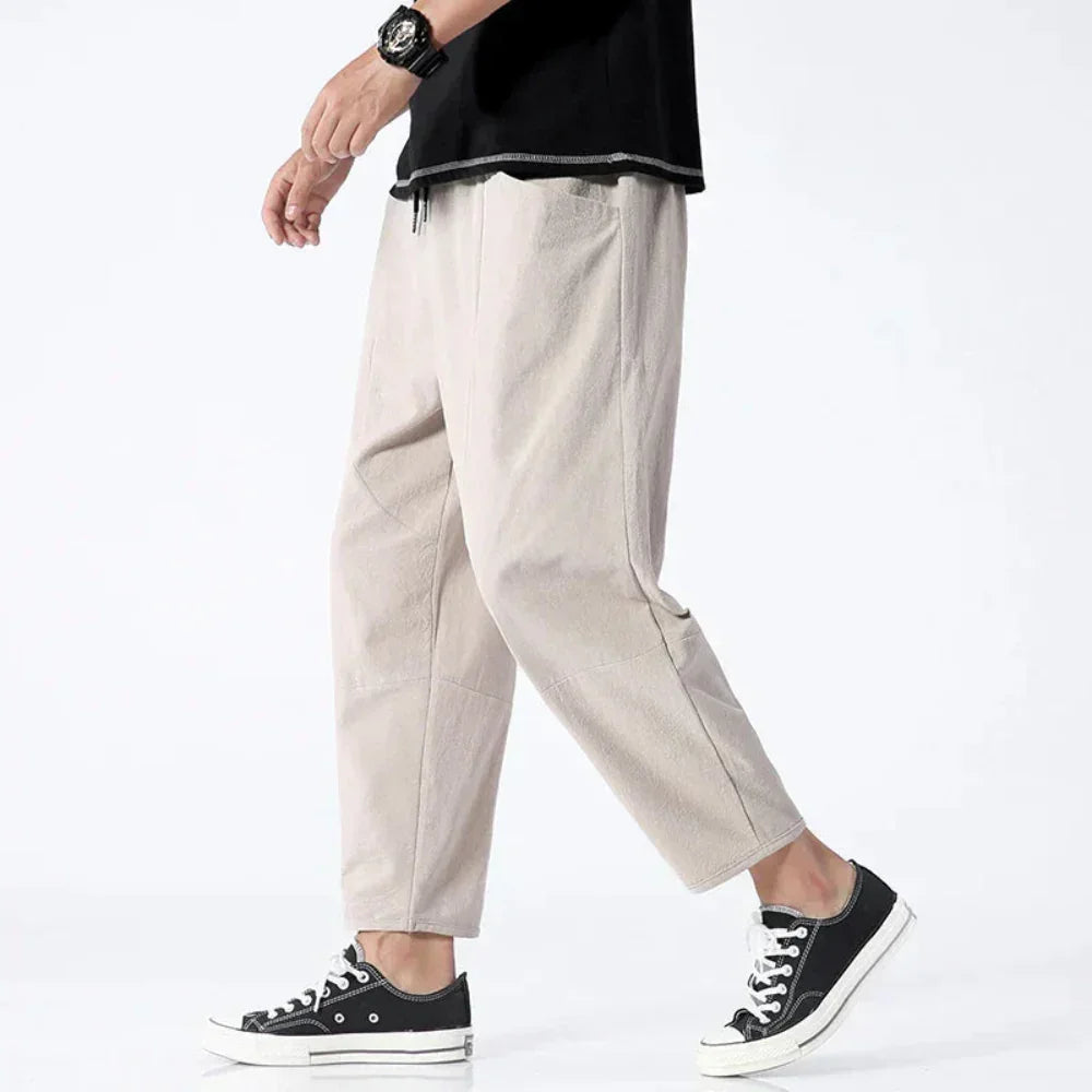 Kyoto - pantalón corto de lino