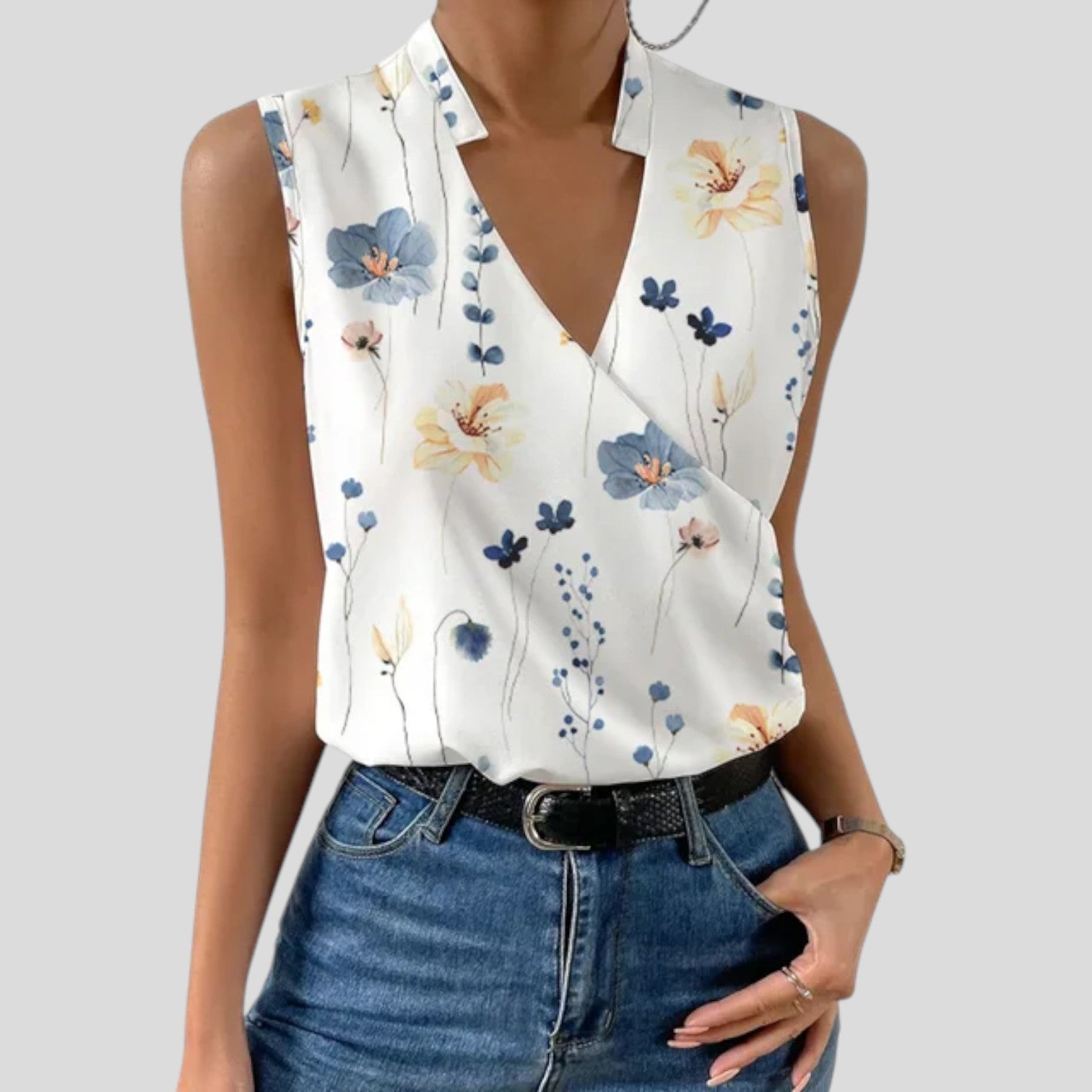 Isabella | Blusa envolvente