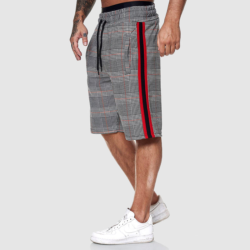 Pantalones cortos a cuadros clásicos