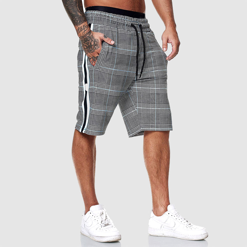 Pantalones cortos a cuadros clásicos