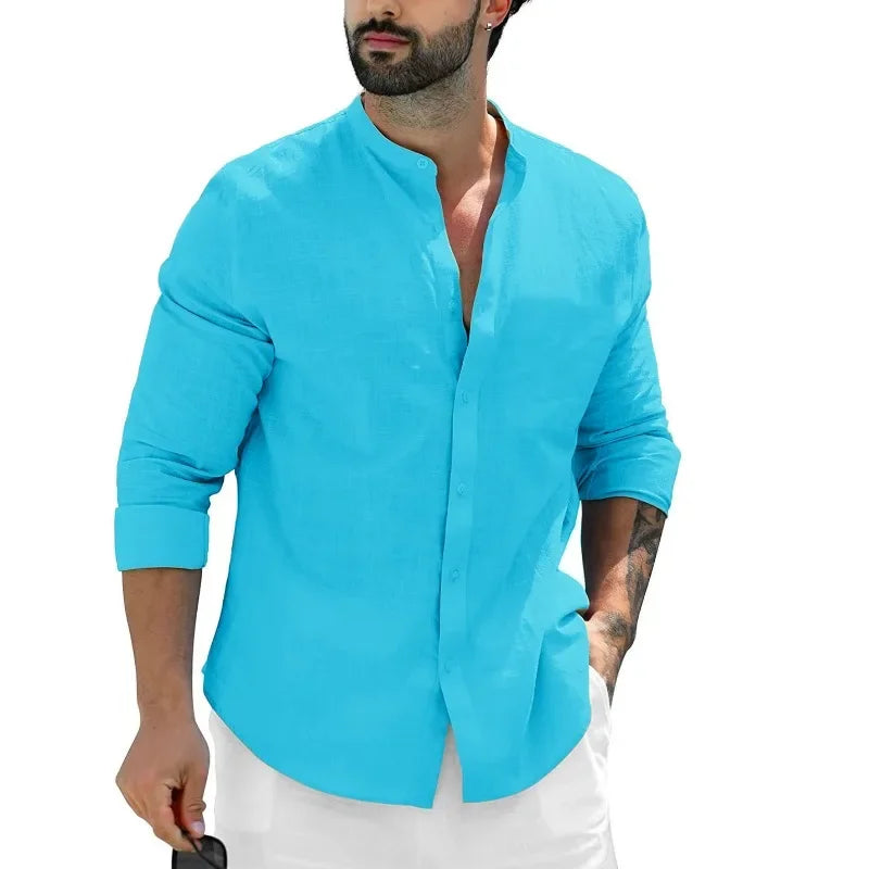 Camisa Playa Suave de Lino