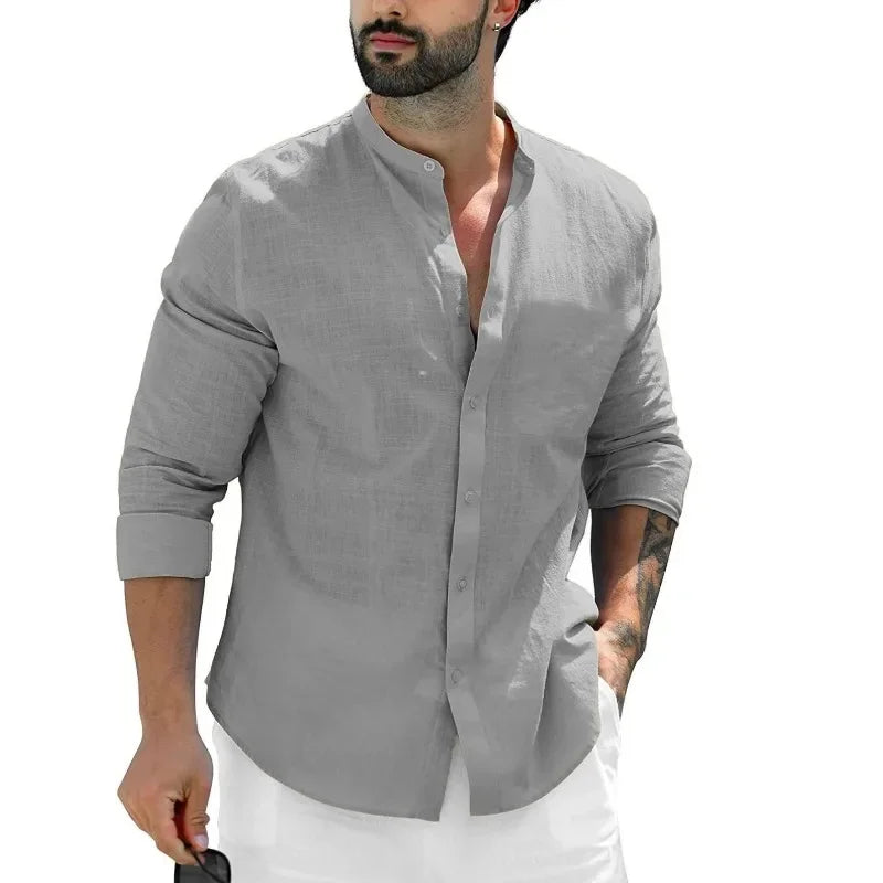 Camisa Playa Suave de Lino