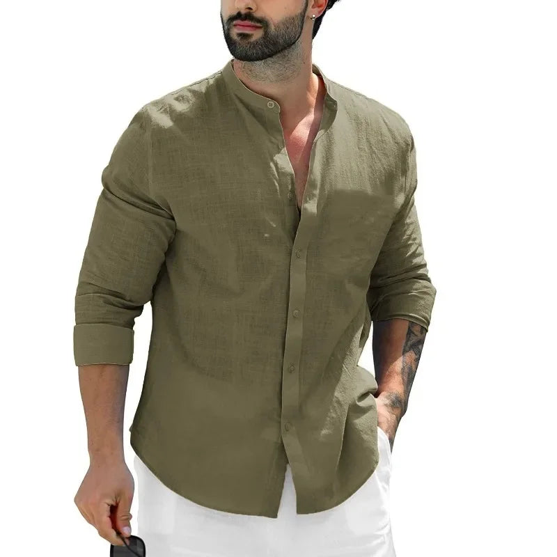 Camisa Playa Suave de Lino