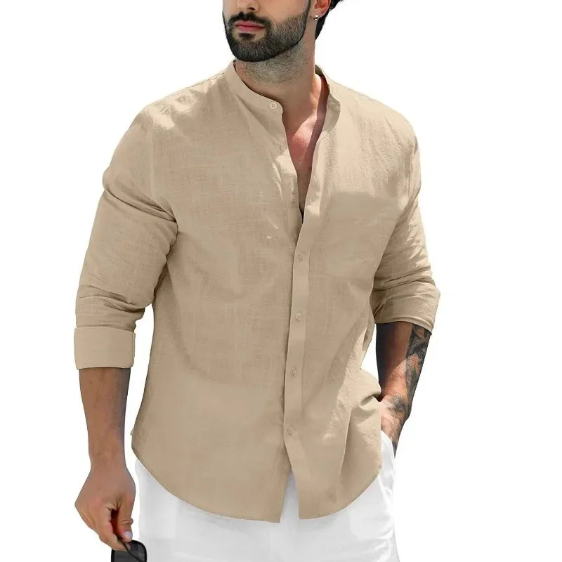 Camisa Playa Suave de Lino