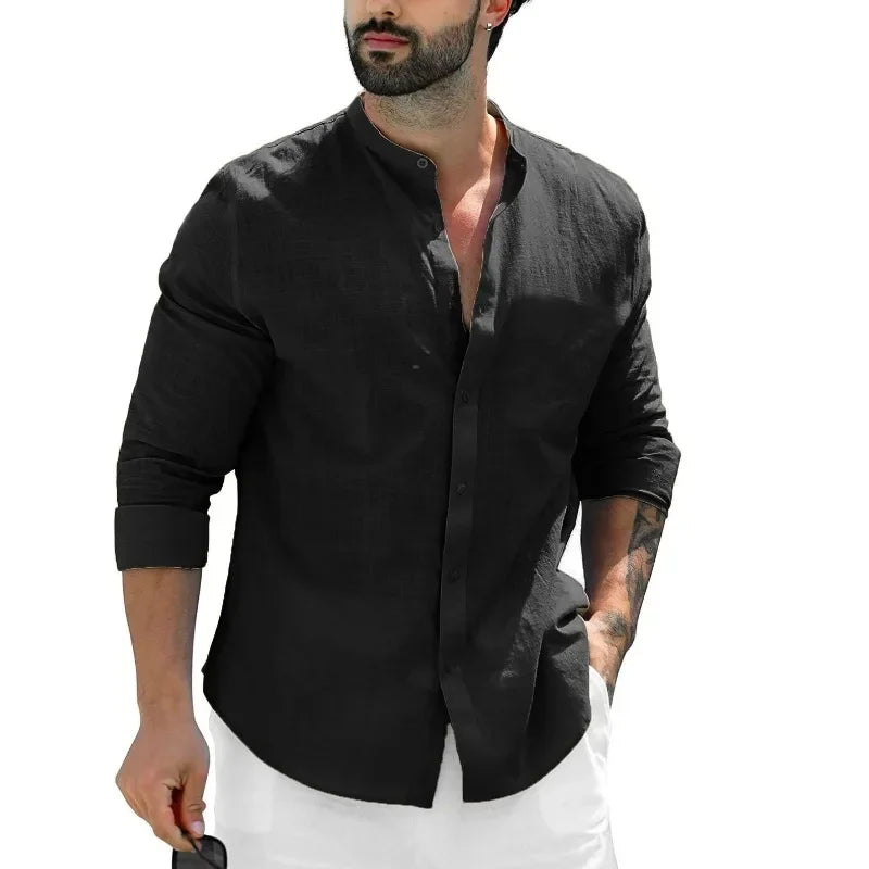 Camisa Playa Suave de Lino