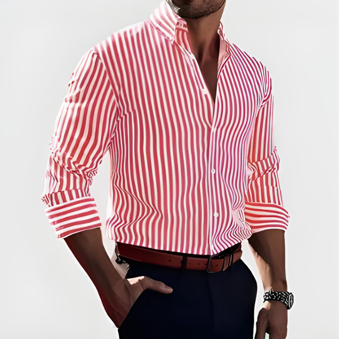 Camisa Rayada Serenidad