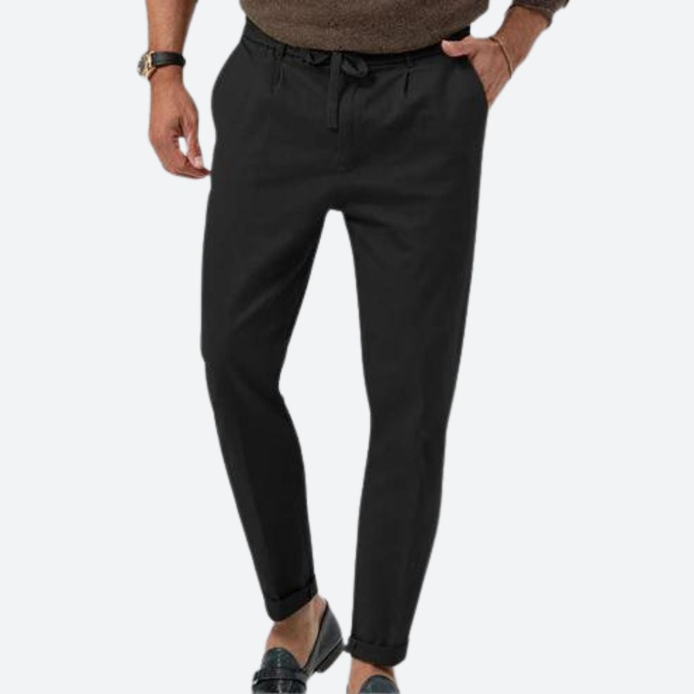 Pantalones Casual de Lino