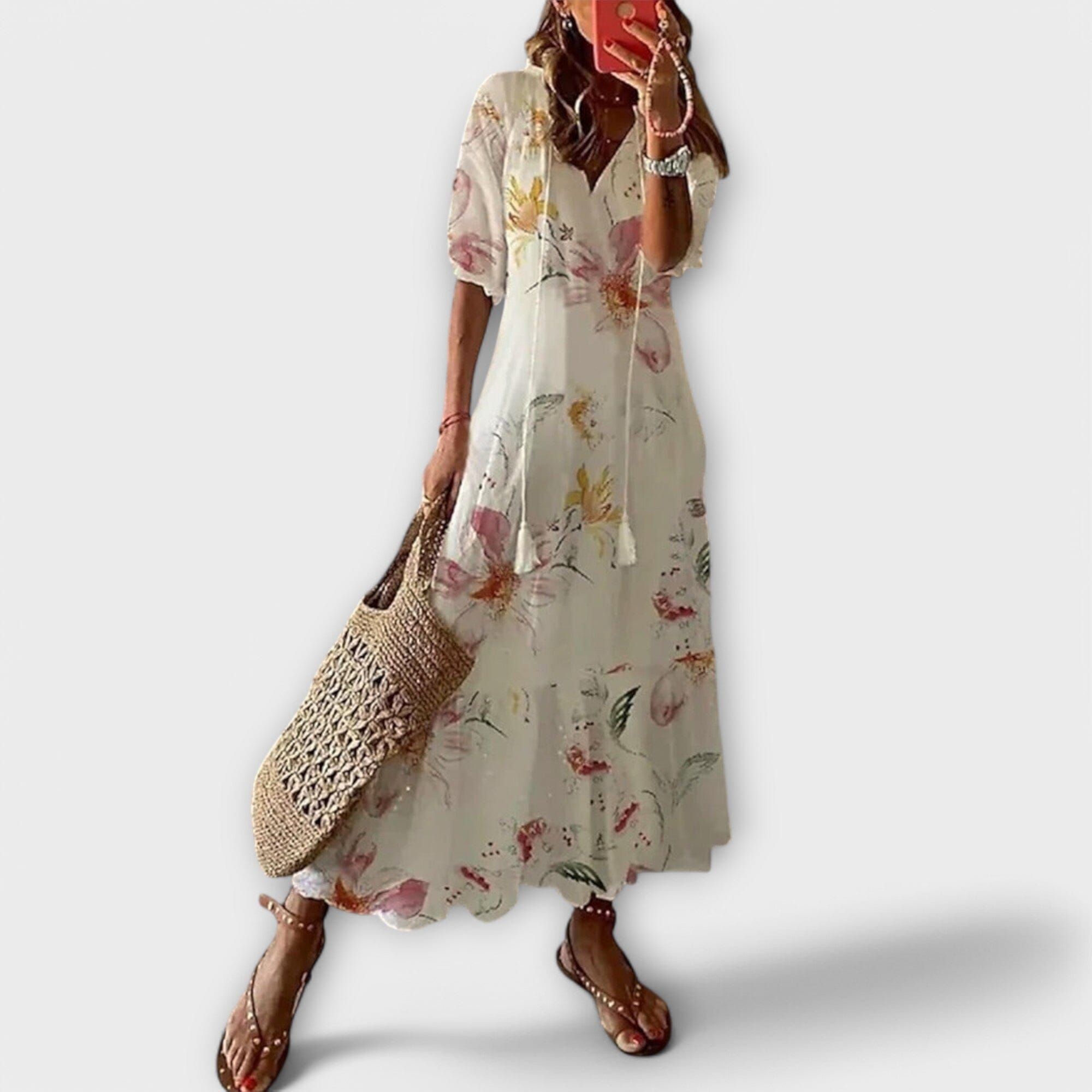 Bettina – Vestido largo bohemio