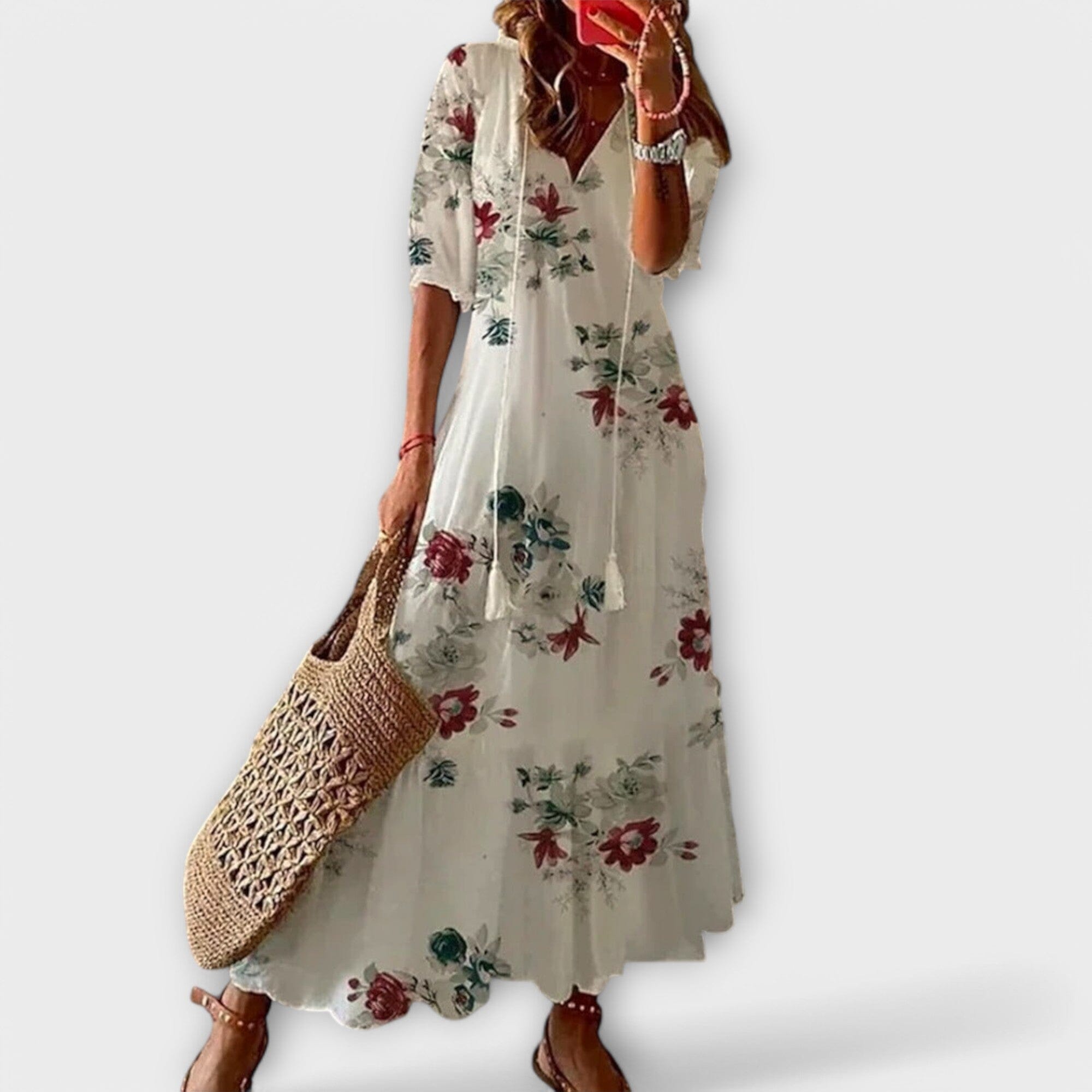 Bettina – Vestido largo bohemio