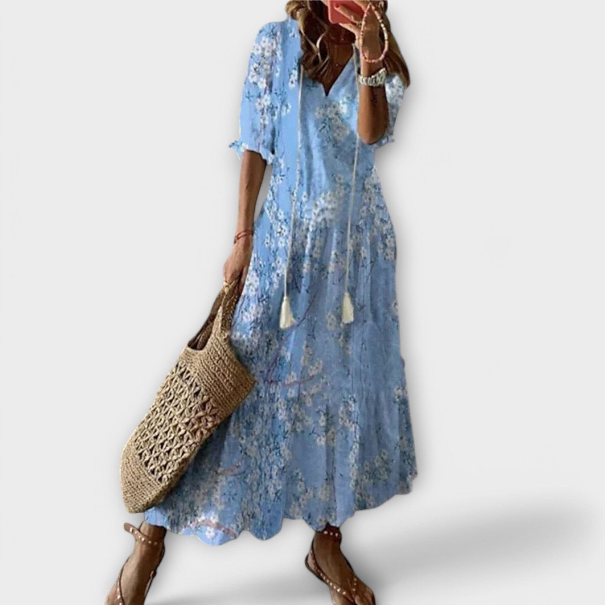 Bettina – Vestido largo bohemio
