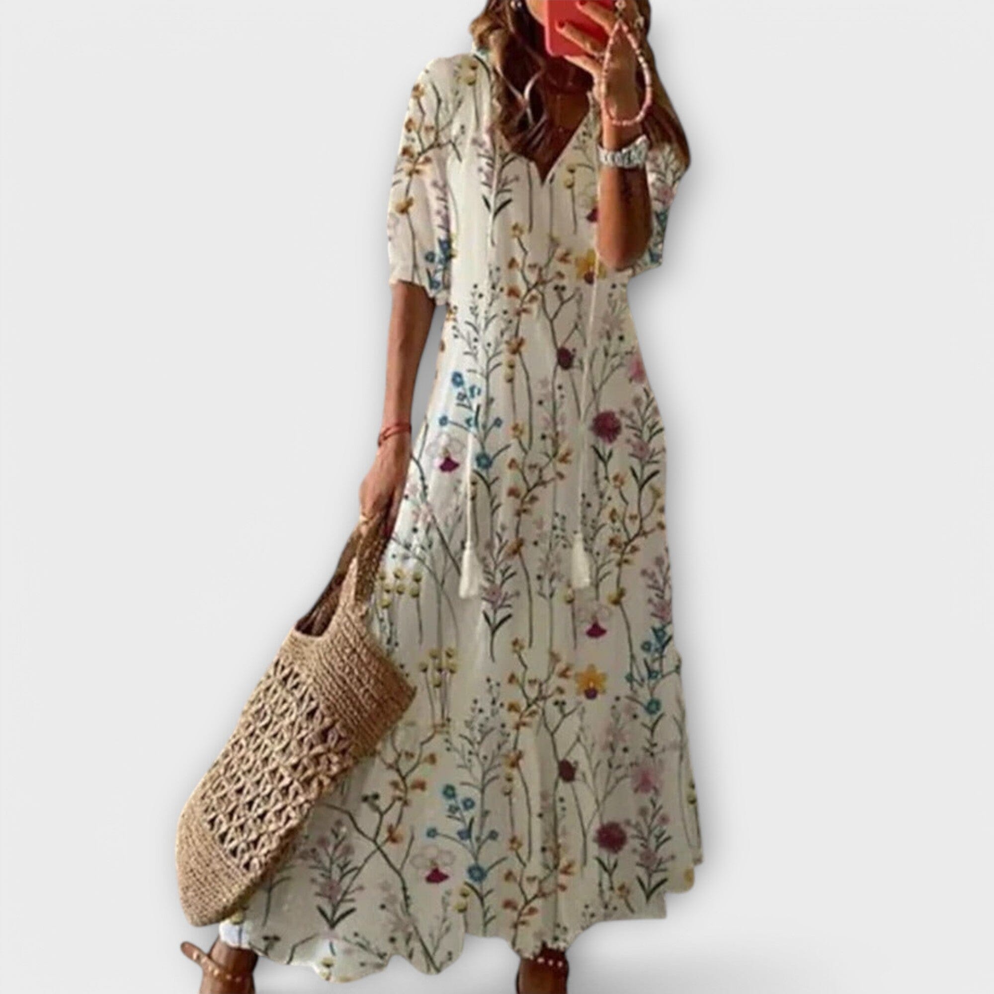 Bettina – Vestido largo bohemio