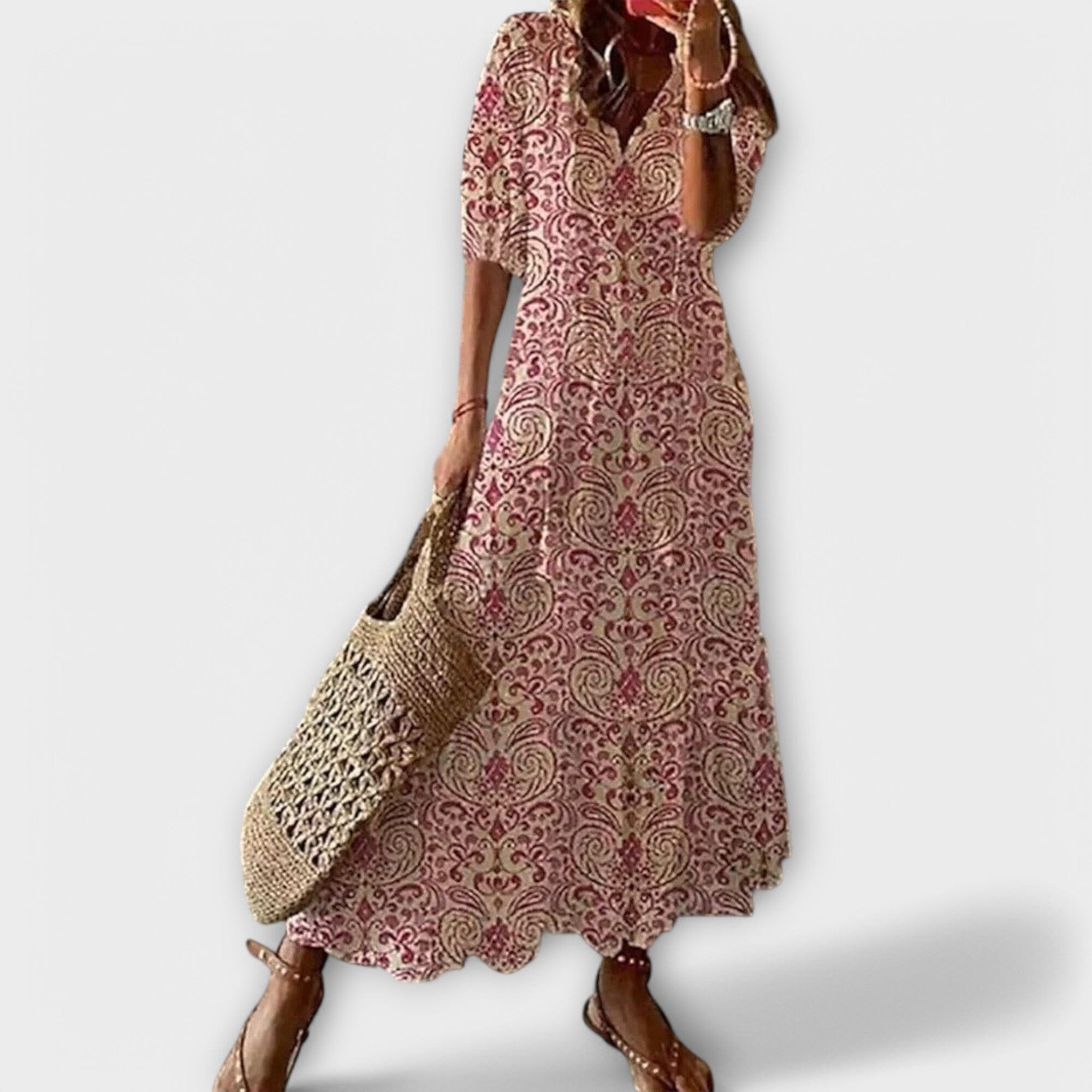 Bettina – Vestido largo bohemio