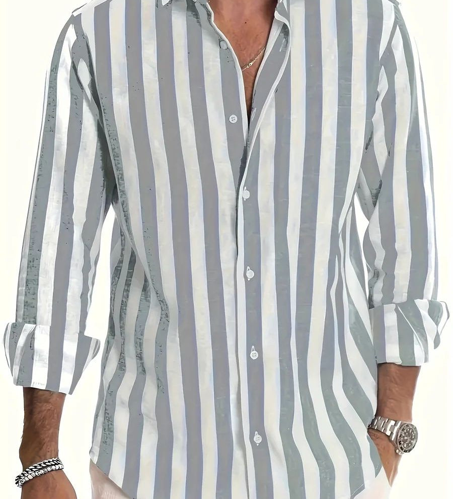 Camisa Verano Rayas Frescas