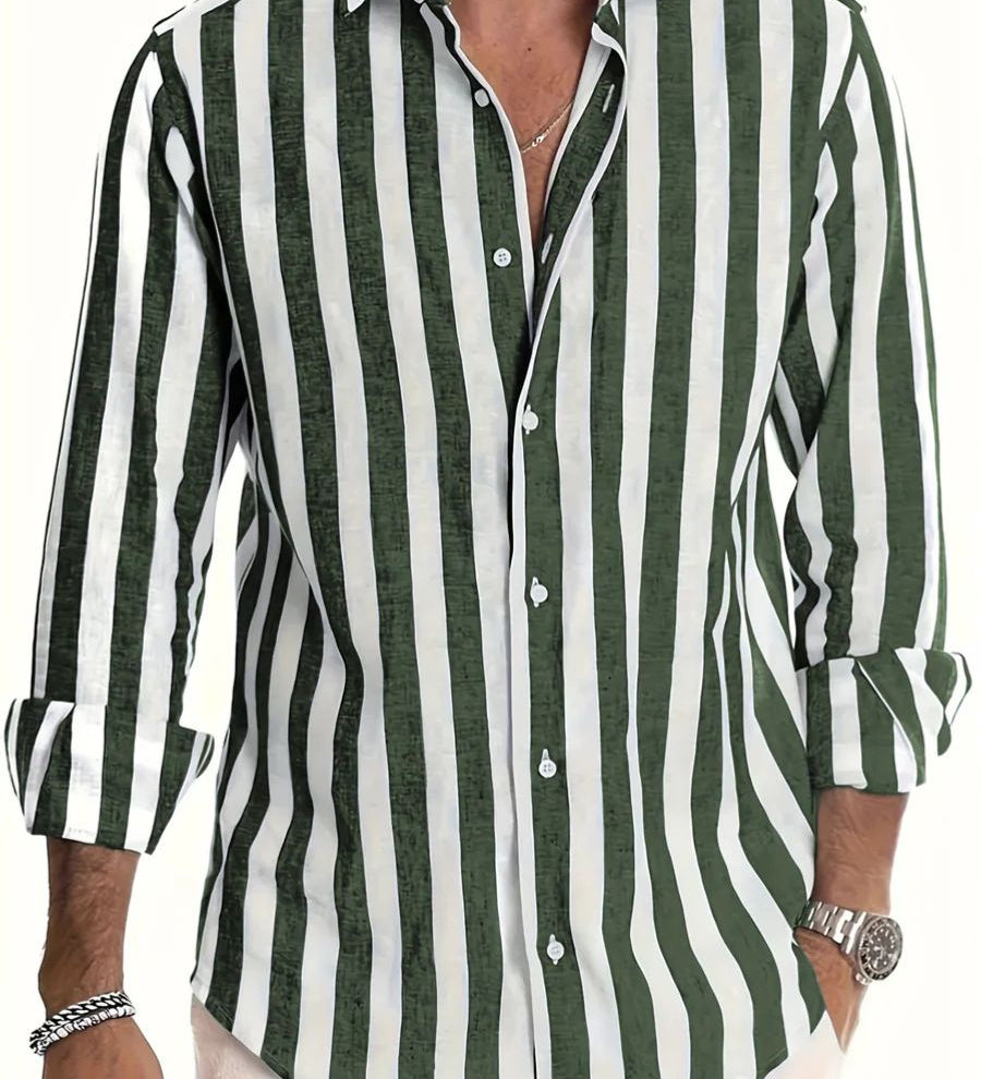 Camisa Verano Rayas Frescas