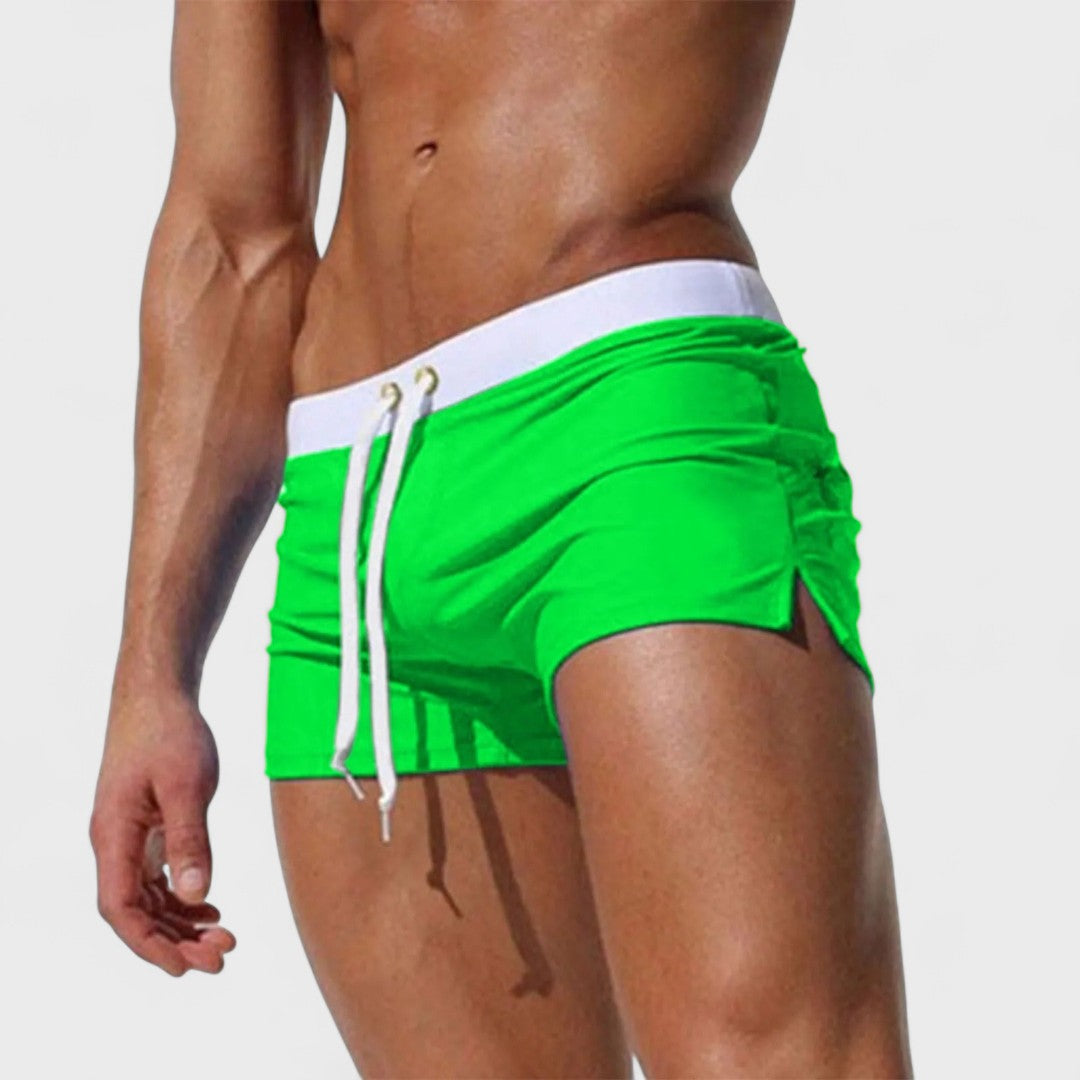 MIRAVO | Shorts de baño hechos a mano para hombre.