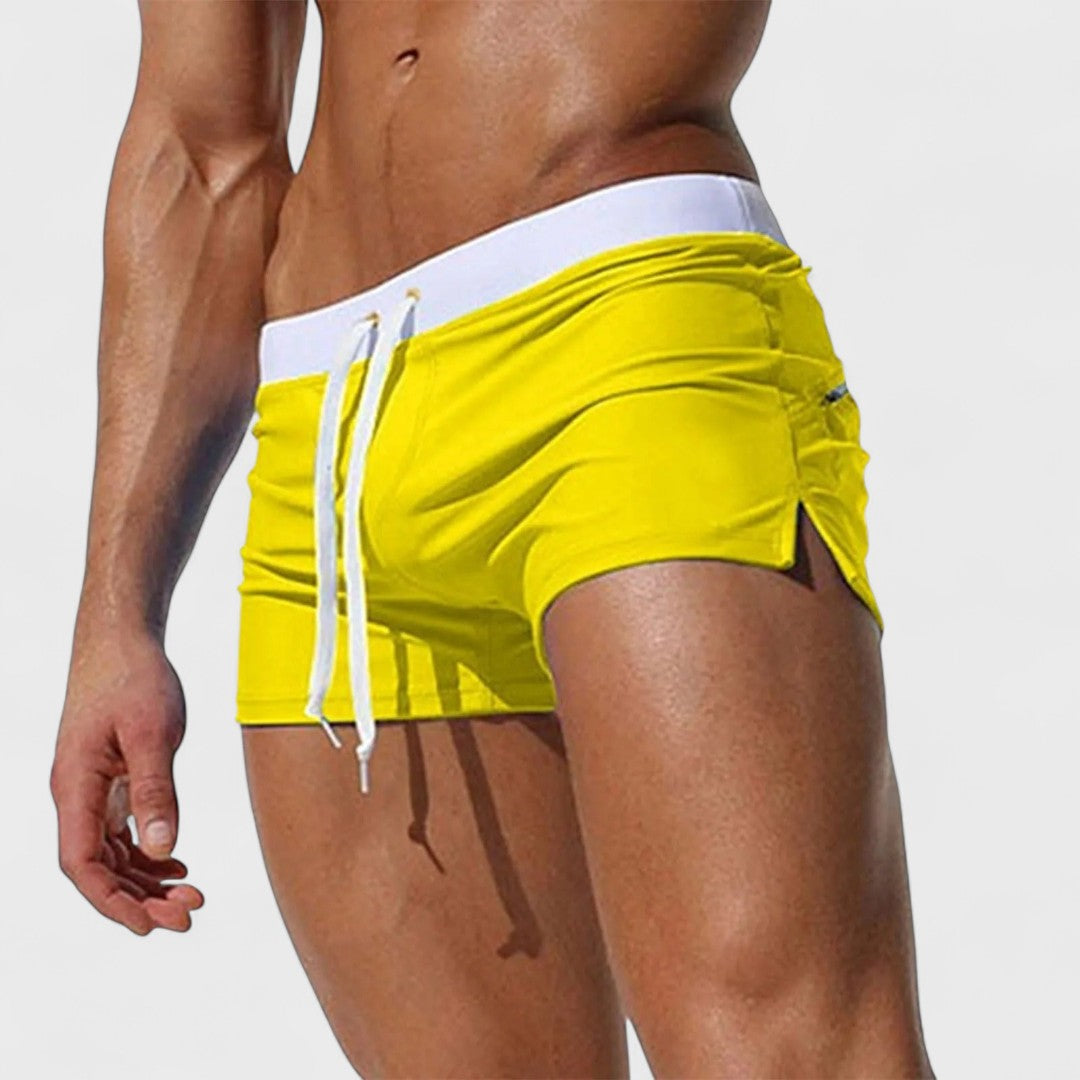 MIRAVO | Shorts de baño hechos a mano para hombre.